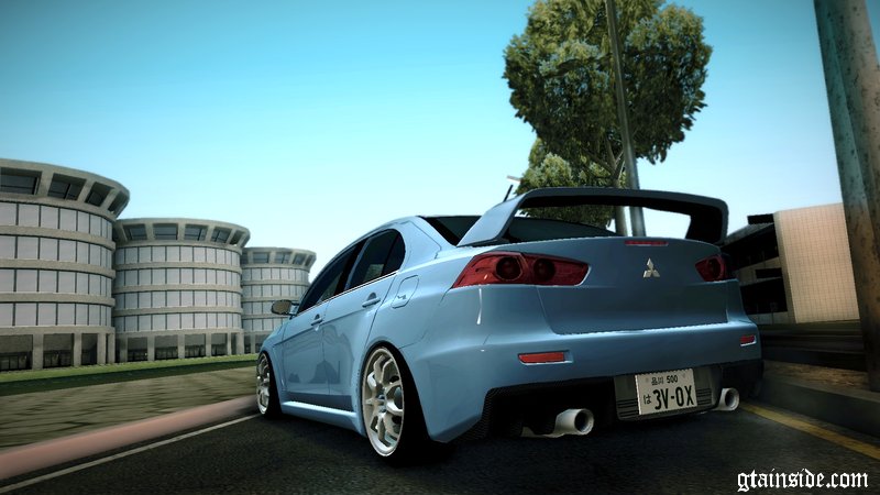 GTA San Andreas Mitsubishi Lancer Evolution X Mod GTAinside Com